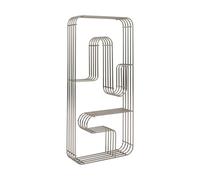 AYTM CURVA Présentoir à Étagères Rectangulaire Argent