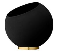 AYTM - Globe Pot de Fleurs Ø43xH37,4 Black/Gold