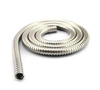 AYTOSH 1 Mètre De Longueur 304 Tube Métallique en Acier Inoxydable Tuyau Fileté Câble Flexible Manchon De Tuyau, for Tuyau De Protection Pièces De Bricolage (Size : ID 8mm x 1Meter)