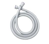 AYTOSH Tuyau De Douche Flexible en Acier Inoxydable Blanc, 150 cm, 1 Pièce