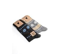 Aytuğ Çorap Lot de 2 paires de chaussettes alpaga homme et femme - Chaussettes laine alpaga - Chaussettes chaudes homme- chaussettes homme 39 42 (modèle 3097), 39-42
