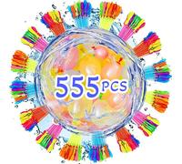Ayu-851 Pièces De Bombes À Eau, À Fermeture Automatique, À Remplissage Rapide, Multicolores, Avec Raccord De Robinet, Ballons D'eau Pour Enfants (851)