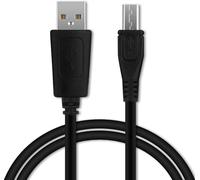 Ayu-Câble Usb Transfert De Données Et Charge De 1m Compatible Avec Crosscall Trekker-M1 / Spider-X4 / Spider-X1 / Shark-X3 Micro Usb Vers Usb A 2.0 1a Noir Fil En Pvc