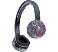 AYU- Casque Bluetooth Fantasy Casque Bluetooth Supra-auriculaire - Bandeau Extensible - Commandes sur Les Coussinets \u2013 Autonomie 20h - Recharge 2h - Portée 10 MT. - Fantaisie Pailettes