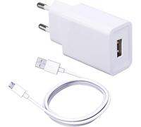 Ayu-Chargeur Secteur Et Câble Pour Huawei P10 Lite/P9 Lite/Y7/Y6/P Smart 2019/P8/P8 Lite/Y6p/Y5p/Y6s,Mate 8/7/9,Honor 8x/9 Lite/7/6/10 Lite