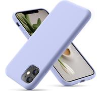 Ayu-Coque Iphone 11, Coque En Liquide Silicone Conçue Pour Iphone 11, Étui De Protection Antichoc Ultra Mince Avec Doublure Douce En Microfibre Anti-Rayures, 6.1 Pouces, Clou De Girofle Violet