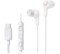 AYU-HA-FR9UC-W, ¿¿couteurs filaires Gumy Connect USB Type-C avec Un Son Puissant et Clair, t¿¿l¿¿commande Pratique Marche/arr¿¿t du Micro, 3 Boutons, HA-FR9UC-B (Blanc)