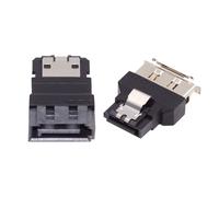 AYU-Lot de 2 adaptateurs convertisseur SATA vers eSATA et eSATA vers SATA pour disques durs SSD