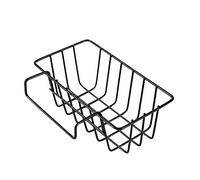 Ayuboom Porte éponge Porte-savon Panier pour évier à accrocher, Pas de zéro, Noir , Taille unique