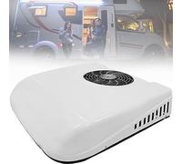 AYUE Climatiseur 12 V/24 V CC/climatiseur de toit de voiture ultra fin, peut être utilisé sur les mini-fourgonnettes, véhicules tout-terrain, camionnettes, caravanes, camions, véhicules agricoles, pel