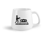 AYUEHBN Fruta de cerámica Taza de Café de Cerámica Sala de juegos con joystick para videojuegos grande （14oz/400ml） Cappuccino, Latte Macchiato, té, espresso