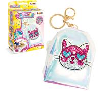 Ayuhr-Diamondz Mini Sac - Kit De Peinture Diamant Pour Fille, Mini Sac À Dos Porte-Clés Avec Autocollant Diamant, Peinture Diamant À Faire Soi-Même Pour Enfants
