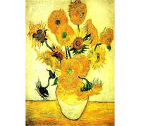 Ayuhr-Kit De Peinture Diamant Carré 5d Par Numéro, Motif Tournesol De Van Gogh, Peinture Diamant À Faire Soi-Même, Broderie Au Point De Croix, Loisirs Créatifs Pour Décoration Murale De La Maison,30
