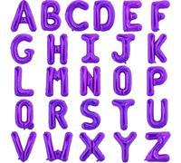 AYUHR-Lot de 52 ballons en forme de lettre de l'alphabet en Mylar avec phrase personnalisée à faire soi-même pour anniversaire, célébration, remise de diplôme - Fournitures de fête - Vert - 40,6 cm