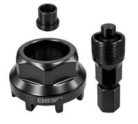 AYUMAL 1 jeu d'outils de verrouillage, extracteur de manivelle de vélo avec anneau de fermeture à 8 dents, outil de pédalier de vélo, avec coques de roulement intérieures SRAM Truvativ ISIS 8 niveaux