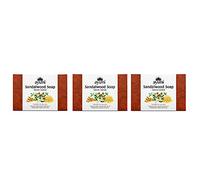 Ayumi, Sandalwood & Jojoba Soap, Suitable for Dry Skin, Gently Removes Impurities & Cleanses the Skin, 3 x 100g