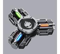 AYUNJIE Autisme Sensoriel Fidget Spinner Cadeaux pour Adultes Et Enfants, Stress Anxiété Tdah Soulagement Fidget Toy, Metal Finger Hand Spinners Jouets Sensoriels (C,Argent)