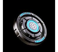 AYUNJIE Jouets Sensoriels Finger Spinner avec Lumière Lumineuse, Jouet Fidget Hand Spinners, Cadeaux De Spinner Sensoriel Autiste pour Adultes Et Enfants (A,Gris)