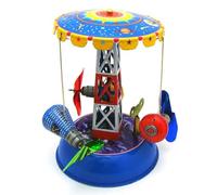 AYUNJIE Liquidation Jouet Ms631 Étain Joint Cabine Carrousel Créatif Étain Jouet À Collectionner Cadeau Nostalgique Thème Personnalité Décoration