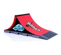 AYUNJIE Mini Finger Skateboard Scène Professionnelle Ensemble De Combinaison De Lieux Finger Skateboard Accessoires De Scène Professionnels pour Enfants (A)