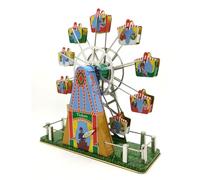 AYUNJIE Rétro Liquidation Jouet Post-80 Feuille De Fer Nostalgique Ms488 Musique Grande Roue Feuille De Fer Vintage À Collectionner Jouets en Étain Cadeau pour Enfants
