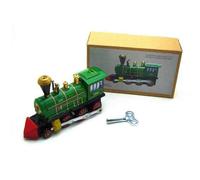 AYUNJIE Wind Up Toy Ms432 Train Vert Jouet en Étain À Collectionner Thème Nostalgique Décoration Personnalisée Cadeau pour Enfants pour Garçons Filles Interaction Parent-Enfant