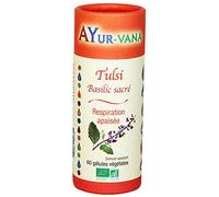 Ayur-Vana Tulsi Bio Pilulier de 60 Gélules