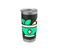 Ayurveda, science, vie, art de guérison indien, médecine, dosha Gobelet isotherme en acier inoxydable double paroi