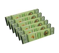 Ayurvedic Nag Champa Masala Lot de 6 boîtes de bâtons d'encens de qualité supérieure pour purification, positivité, yoga, méditation et élimination du stress 15 g