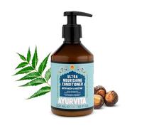 AyurVita Ultra Nourishing Conditioner with Neem & Reetha - Gentle Daily Conditioning for All Hair Types - Nourishes Scalp and Roots - Natural, Plant-Based Ingredients - Ayurvedic Hair Care - 300 ml