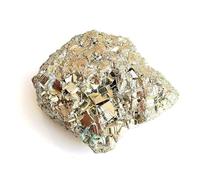 AYUSH GEMS 6.25 Ratti 5.00 carats Pierre naturelle de pyrite dorée énergisée pierre originale grappe, pierre précieuse lâche, pyrite, Pierre précieuse en vrac, Pyrite