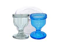 AYUSHYA HEALTH Lot de 2 gobelets de lavage des yeux avec récipient de rangement - Bord en forme d'œil pour le rinçage des yeux, le nettoyage, enlever la poussière, le maquillage et les irritants