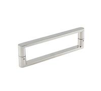 AYVADA Écran de Douche poignée de Porte Barre d'appui en Acier Inoxydable Coulissant Salle de Bain Boutons de Porte en Verre Ensembles de Remplacement pour cabines de Douche (Taille : 160 mm)