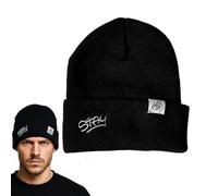 AYVRUOP 1 Pièces Bonnet Stray,Bonnet Hiver Extensible en Tricot,Bonnet d'hiver Noirs Kpop,Stay Vetement pour Homme et Femme,Cadeau Kpop,pour les fans de Kpop pour STAY
