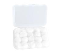 AYVRUOP 10 Paires Bouchon d'Oreille pour Dormir,Boules Cire,Boule Quies Cire,Boules Quies pour Dormir,Antibruit Adulte Nuit(Blanc)