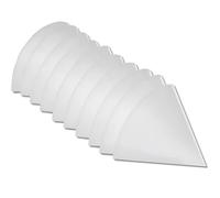 AYVRUOP 10 PCS Filtres Coniques DN 125 Filtre G4 Système de Ventilation,Filtre Climatisation Gainable,Filtre Cône Filtre Conique Tapis Filtrant Convient pour Tous les Types de Systèmes de