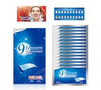 AYVRUOP 28 Pièces Bandes Blanchissantes pour les Dents, Ingrédients Naturels,Goût Menthe,Pour éliminer Rapidement les Taches sur les Dents, 14 Paires