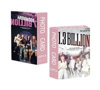AYVRUOP 55 cartes photo Blackpink, cartes photo Kpop, album BP Born Pink World Tour, coffret photo Lomo Kpop, cadeau pour les fans (collectif,B)