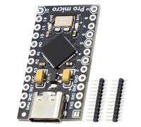 AYWHP Carte de développement Pro Micro avec Puce 32U4 5 V/16 MHz Nano microcontrôleur avec Mise à Jour USB intégrée Interface de Type C Compatible avec Arduino IDE