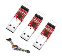 AYWHP CP2102 USB à TTL UART Adaptateur 3 PCS HW-598 série Adaptateur Module téléchargeur 3.3V et 5V avec Fils de raccordement Compatible avec Arduino