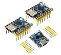 AYWHP ESP32-C3 PRO Lot de 3 mini cartes de développement ESP32-C3 PRO Mini module embarqué ESP32-C3FH4 Puce WiFi Bluetooth ESP32 Carte de développement pour Arduino