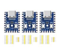 AYWHP Lot de 3 cartes de développement R-Pi RP2040-Zero avec USB-C, Dual-Core ARM Cortex-M0+, flash 2 Mo, compatible avec Raspberry Pi Pico, prend en charge C/C++ et MicroPython (non soudé)