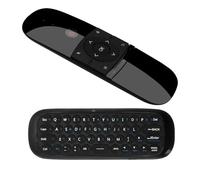 AYWHP Télécommande Air Mouse 2,4 GHz avec Clavier, Capteurs Gyroscopiques Intégrés Télécommande sans Fil Air Fly Mouse Rechargeable pour Android TV Box, Smart TV,Computer,Projektor,Media Player