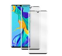 AYWLPP [2 Pièces] Verre Trempé Pour Huawei P30 Pro Pouces, Film en Protection Écran, Dureté 9H Film Protecteur Vitre, Anti-rayures, Sans Bulles, Anti-empreintes, 3D Incurvé Couverture Complète