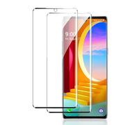 AYWLPP [2 Pièces] Verre Trempé Pour LG Velvet/LG G9 Pouces, Film en Protection Écran, Dureté 9H Film Protecteur Vitre, Anti-rayures, Sans Bulles, Anti-empreintes, 3D Incurvé Couverture Complète