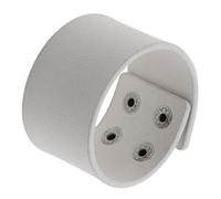 AYWTD Bracelet Homme Cuir,Bracelet De Poignet En Cuir Large Et Simple Tissé À La Main, Bracelet De Ceinture En Cuir Réglable Et Tendance, Pour Hommes Et Femmes, Blanc