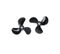 AYWTIUN 1 Paire de pagaie à Trois pales for Bateau de 4 mm, hélice à 3 pales, vis Positive et Inverse, Haute résistance pour Bateaux(36.0mm)
