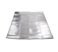 AYWTIUN Aluminium Camping Mat Tapis de Camping en Mousse, Couverture Aluminium, Isolation, Matelas Couchage Thermique Tapis Camping Car Exterieur(200 x 250cm)
