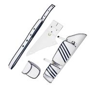 AYWTIUN Carquois de Taille Ceinture Ajustable avec Porte-flèches for carquois de Hanche, idéal for l'entraînement et la compétition tir à l'arc. Tubes flèches protégés(Blue)