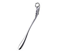 AYWTIUN Chausse-pied à long manche 52cm Length Alloy Metal Shoe Horns For Convenient Wearing Shoes Horn And Spoon Leather High Heel Hanging(52CM Without a box)